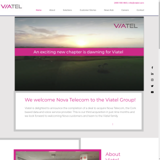 Viatel Ireland  website