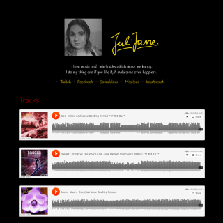 Juli Jane  website