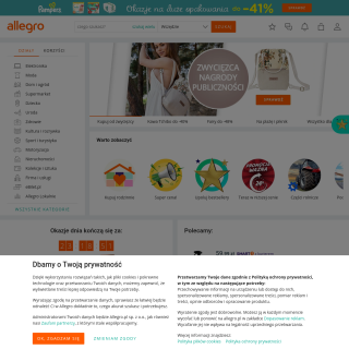 Allegro.pl Poland  website