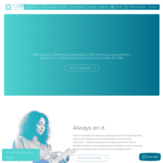Coreix Limited  website