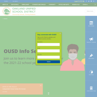  OAKLAND-USD-NET  website
