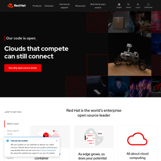  Red Hat Inc  website