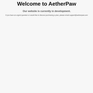  AetherPaw LLC  website