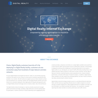  Digital Realty IX Route Servers  aka (fka: Telx Internet Exchange (TIE) Route Servers)  website