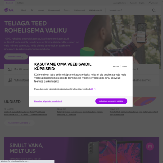 Telia Eesti  website