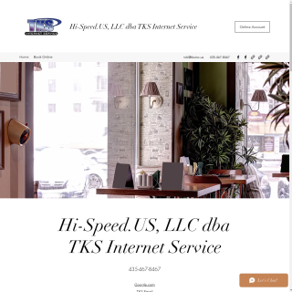  TKS Internet Service  aka (Hi-Speed.us, LLC)  website