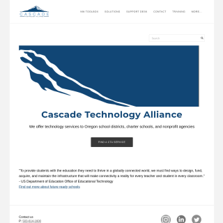 Cascade Technology Alliance  website