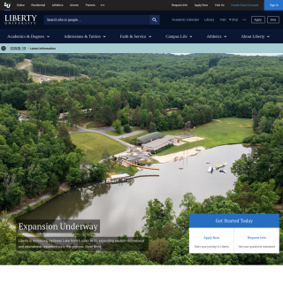 Liberty University  website