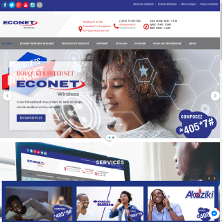  Econet Wireless  website