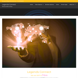 Legends Connect Pty Ltd  website