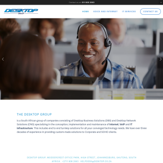Desktop Network Solutions  website