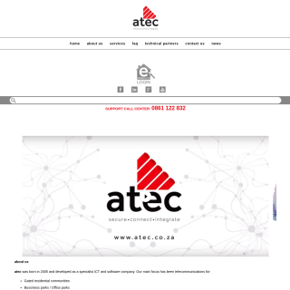ATEC Systems & Technologies  website