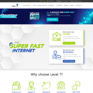 Level-7 Internet  website