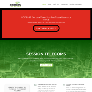 Session Telecoms(PTY)  website