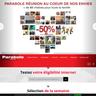 PARABOLE REUNION website