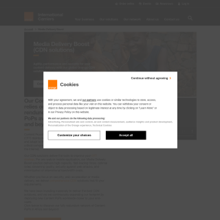 Orange CDN AS328126  website