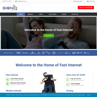 Bioniq  website