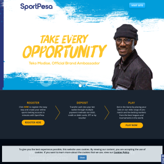 Sportpesa South Africa  website