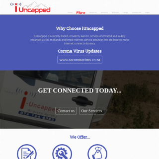 Internet Uncapped  website