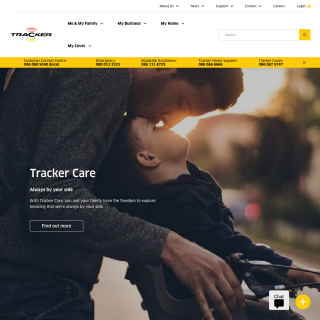 Tracker Connect  website