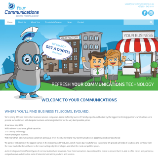  Your Communications  website