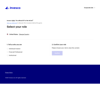Invesco - Jemstep  website