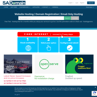  SA Domain Internet Services  aka (SA Domain)  website