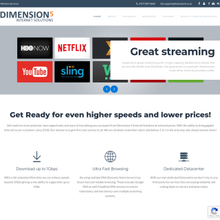  Dimension 5 Internet Solutions  website