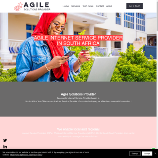 Agile Solutions Provider  website