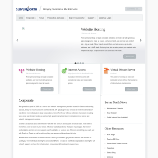  Server North Inc.  website