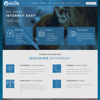  Safelink Internet [AS33037]  website