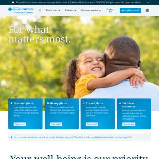  Manitoba Blue Cross  aka (United Health Services Corporation)  website