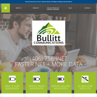  Bullitt Communications  website