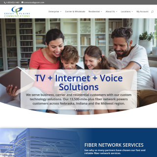  Great Plains Communications LLC AS33483  website