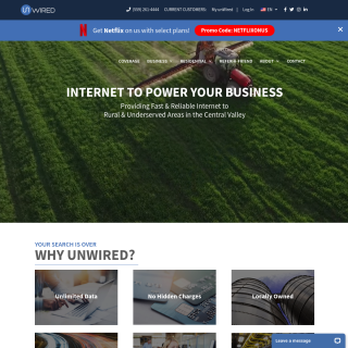  Unwired Broadband  aka (unWired Broadband)  website