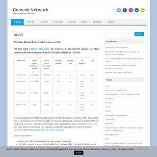  Gemenii Network  website