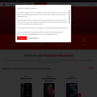 Vodafone Libertel B.V.  website