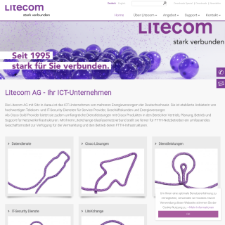 Litecom AG  website