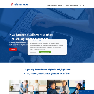 Teleservice Bredband Skåne AB  website