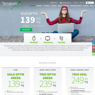 Terrakom d.o.o.  website