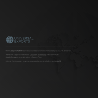  Universal Exports  aka (UnivEx)  website