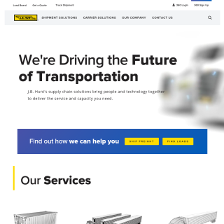  JBHUNT  website