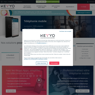 KEYYO SA  website