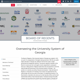  PEACHNET  aka (University System of Georgia)  website