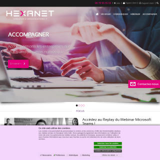 Hexanet  website