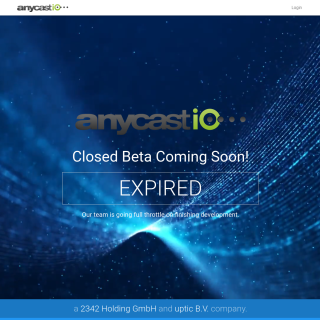  anycast.io  aka (wasted.io Ltd.)  website