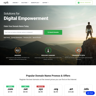 Epik  website