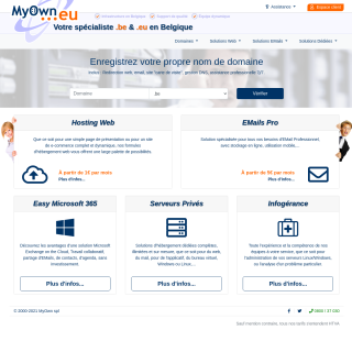 MyOwn sprl  website