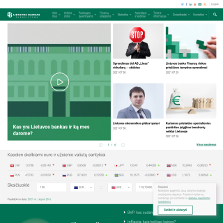  Bank of Lithuania  website