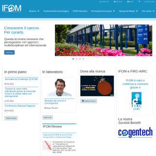  Fondazione IFOM  website